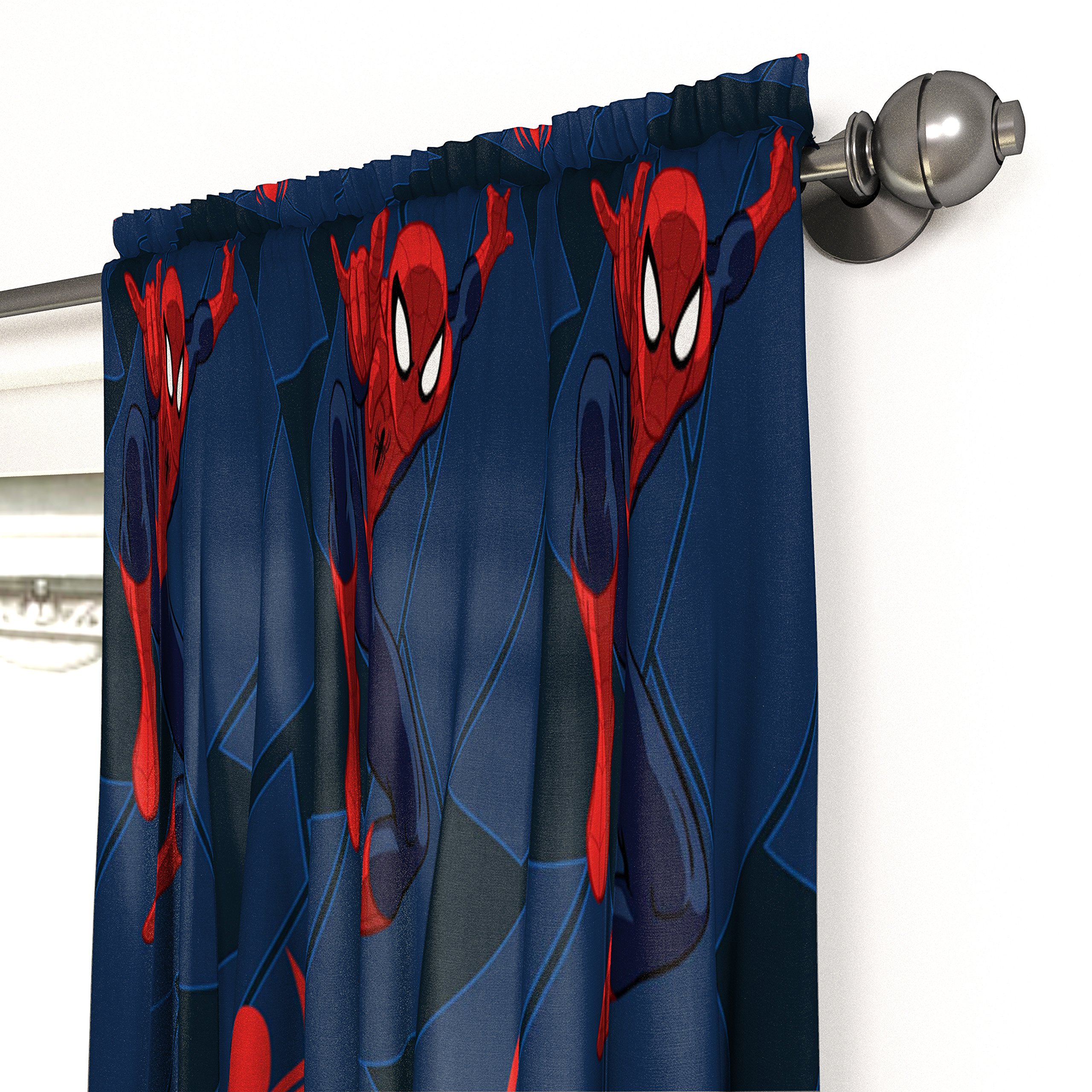 Foto 5 pulgar | Set De Cortinas Jay Franco Marvel Spiderman Saving The Day - Venta Internacional.