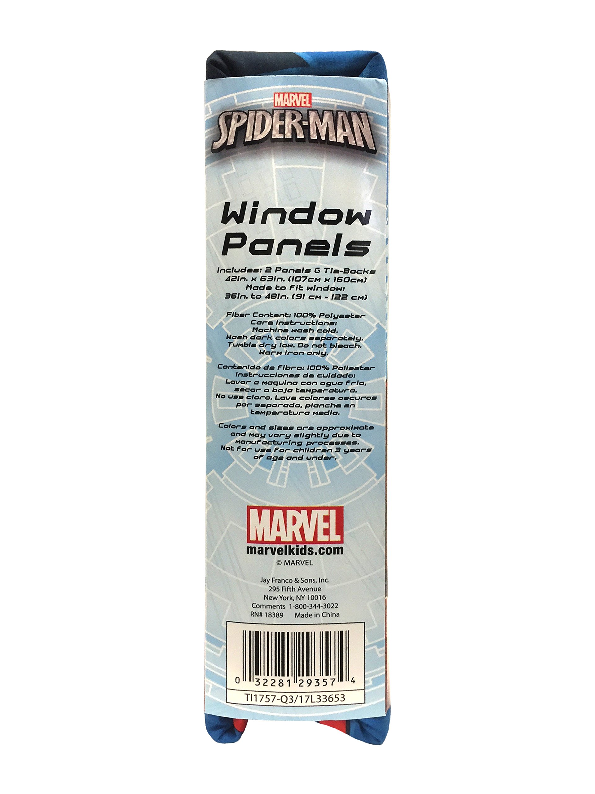 Foto 7 pulgar | Set De Cortinas Jay Franco Marvel Spiderman Saving The Day - Venta Internacional.