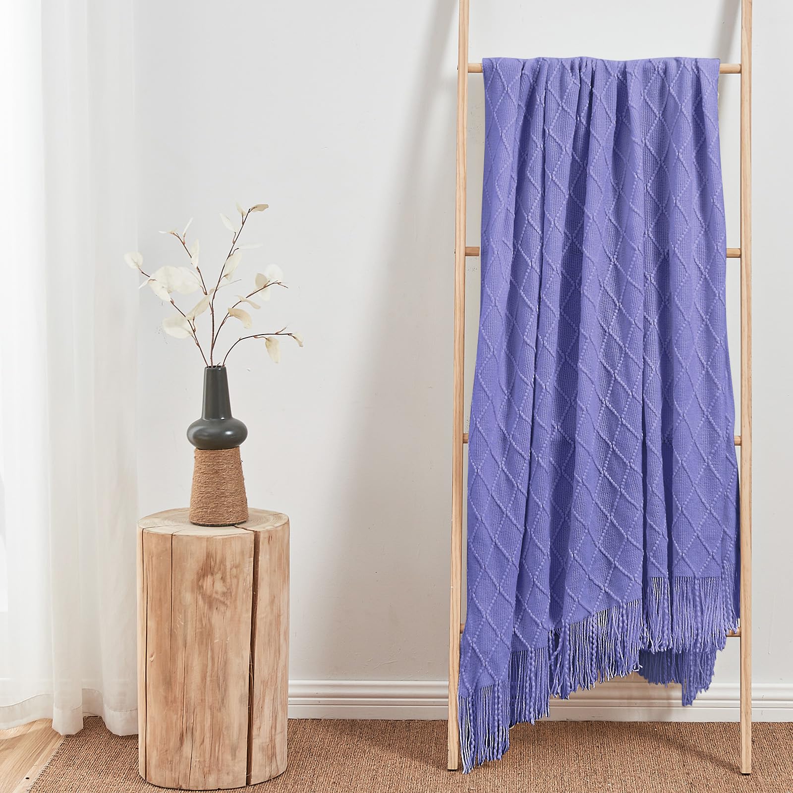 Foto 5 pulgar | Manta Tejida A Mano Para Sofá Y Cama, 50 X 60 Cm - Venta Internacional.