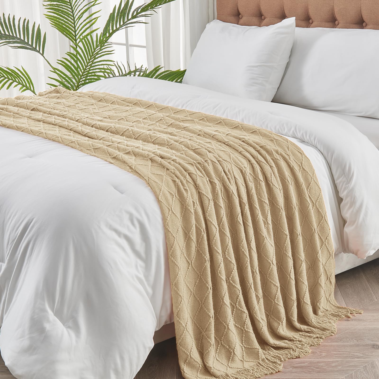 Foto 3 pulgar | Manta Tejida A Mano Para Sofá Y Cama, 130 X 150 Cm - Venta Internacional.
