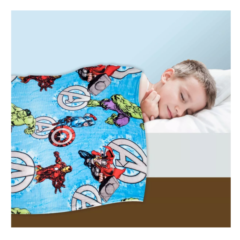 Foto 2 | Frazada Infantil Belug Extra Suave 127x152cm Azul