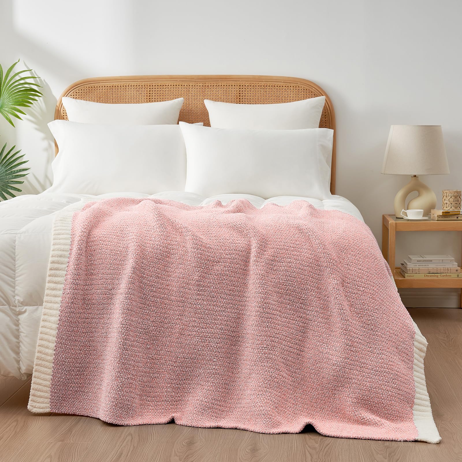 Foto 7 pulgar | Manta Snuggle Sac, Color Rosa Mantequilla, Reversible, 125 X 178 Cm - Venta Internacional.