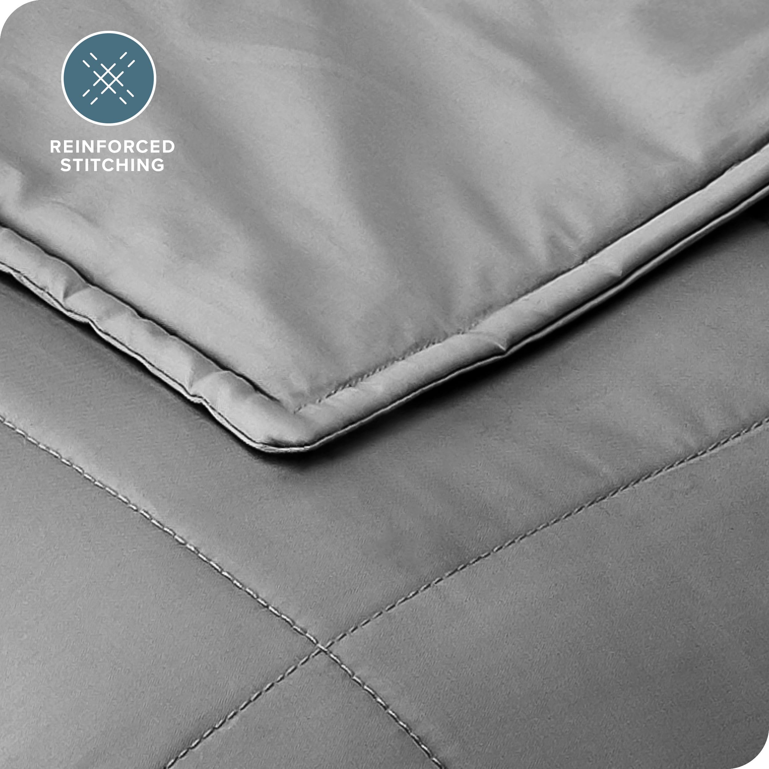 Foto 6 | Manta Pesada Bare Home Gris 100% Algodón  - Venta Internacional