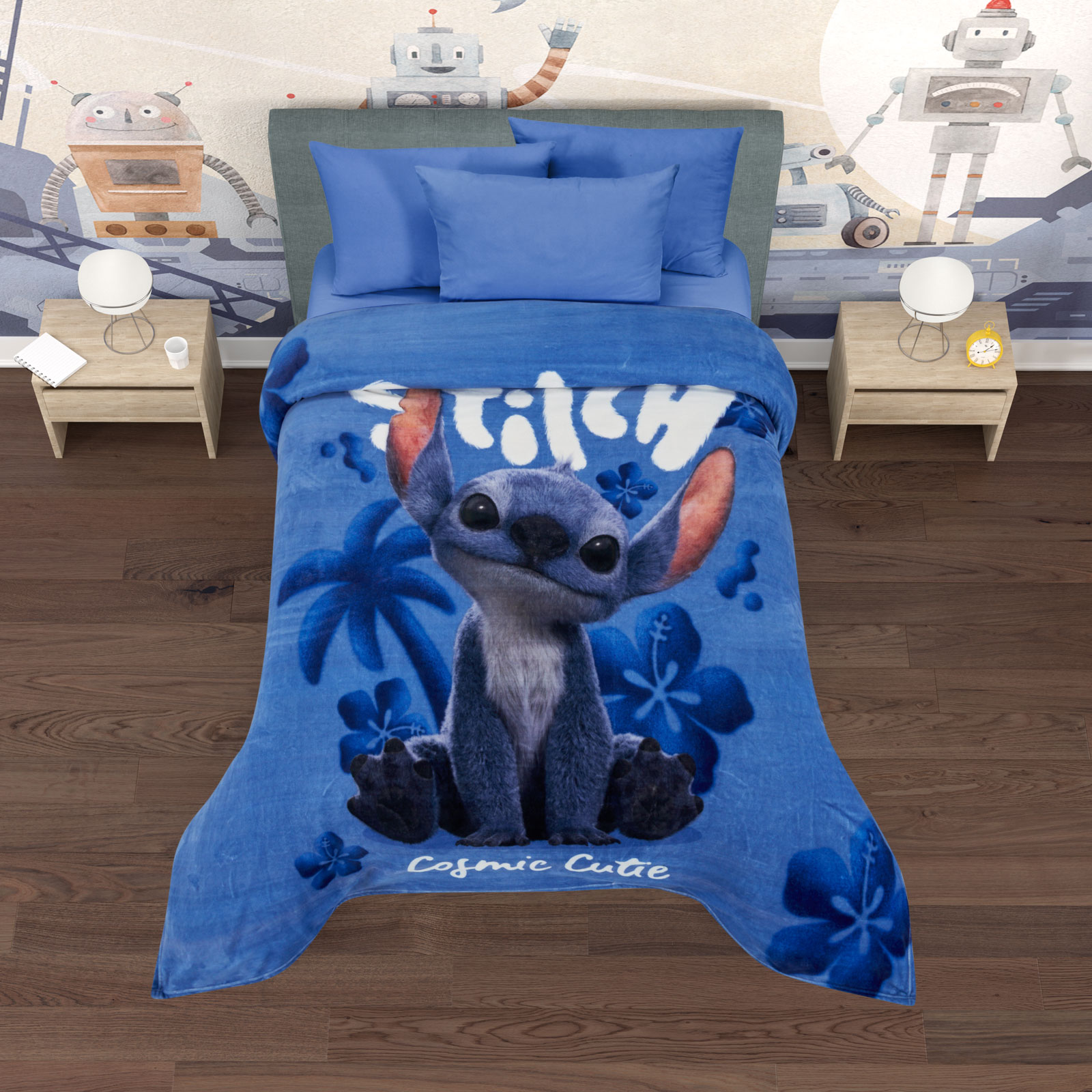 Foto 3 | Cobertor Serenity Matrimonial Stitch Cosmic