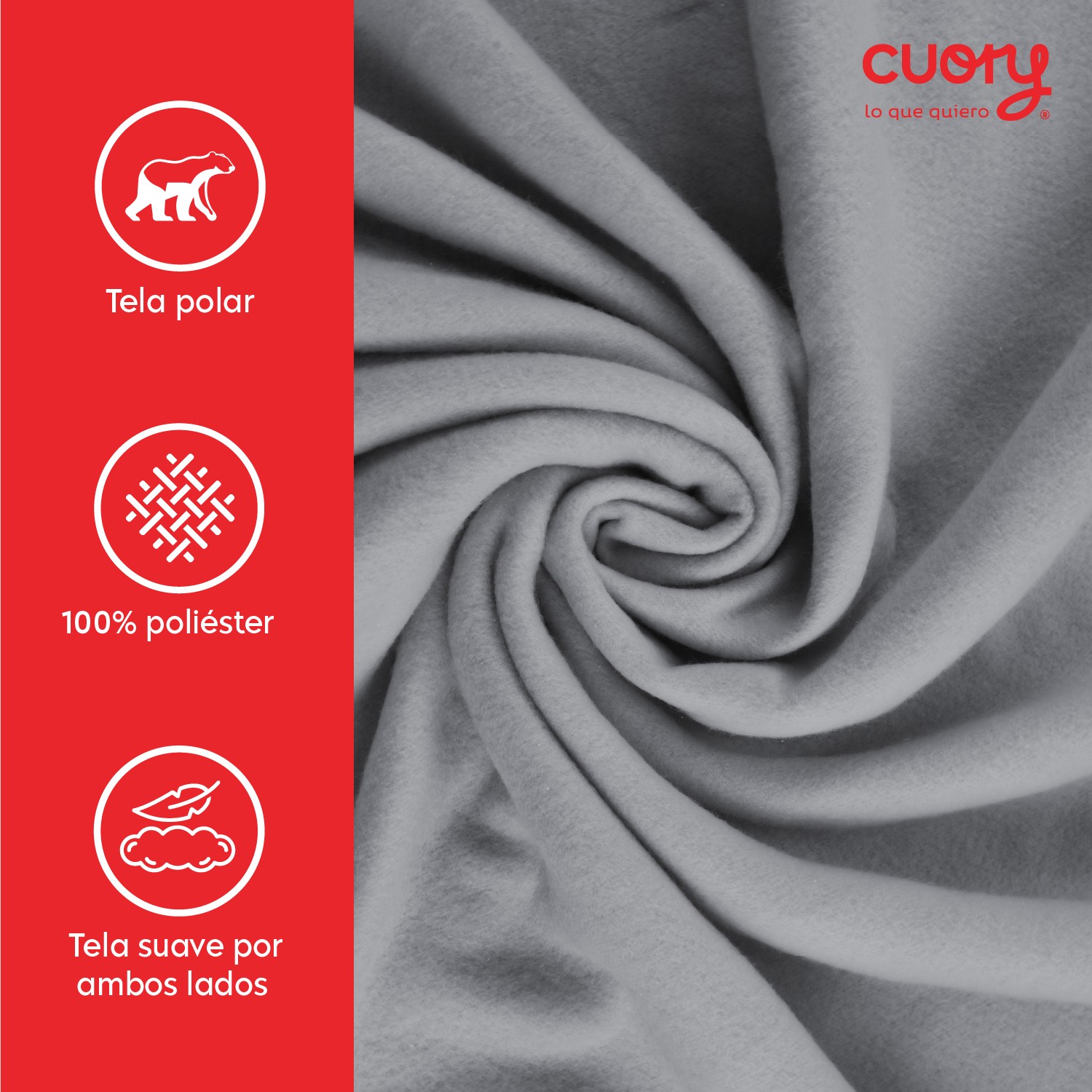 Foto 4 pulgar | Cobija Polar Individual Frazada Suave Calientita Con Sherpa Gris