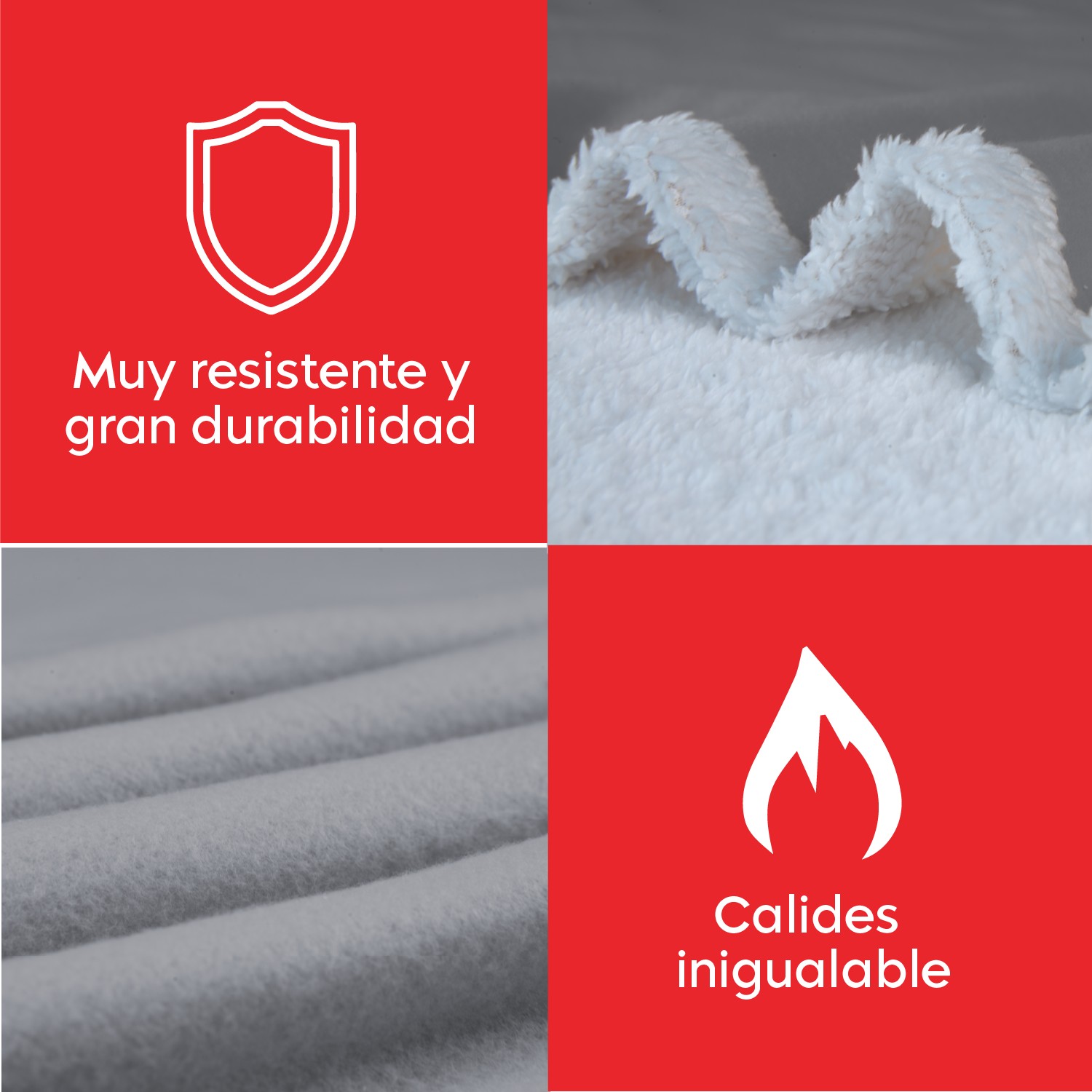 Foto 5 | Cobija Polar Individual Frazada Suave Calientita Con Sherpa Gris