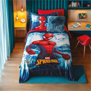 Foto 2 | Cobertor Ultrasuave Spider-man Super Individual Concord