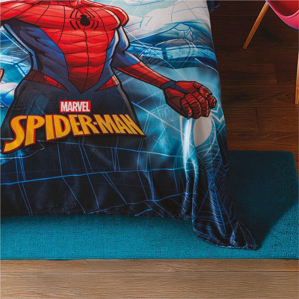 Foto 5 pulgar | Cobertor Ultrasuave Spider-man Super Individual Concord