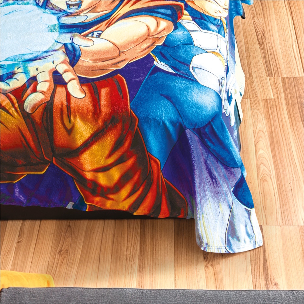 Foto 5 pulgar | Cobertor Ultrasuave Dragon Ball Team Mat/ind Concord