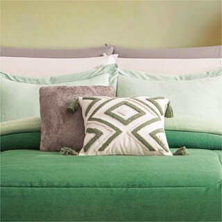 Foto 3 | Cobertor Pachicalientito Verde King Size Xl/qs Concord
