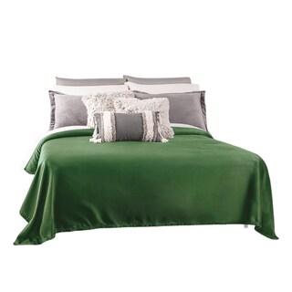 Foto 1 | Cobertor Ultrasuave Verde King Size Xl/qs Concord