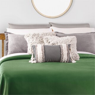 Foto 3 | Cobertor Ultrasuave Verde King Size Xl/qs Concord