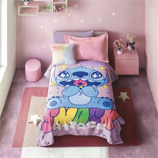 Foto 2 | Cobertor Ultrasuave Stich Cute Individual Concord