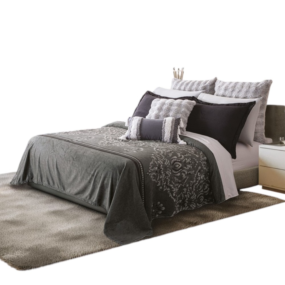 Cobertor Ultrasuave Farid King Size Xl/qs Concord