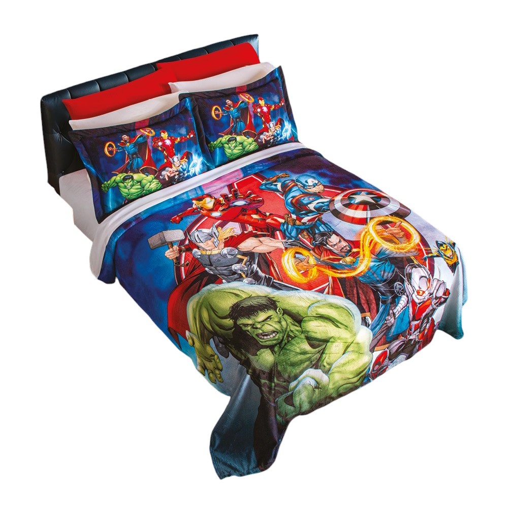 Cobertor Ultrasuave Super Avengers Mat/in Concord