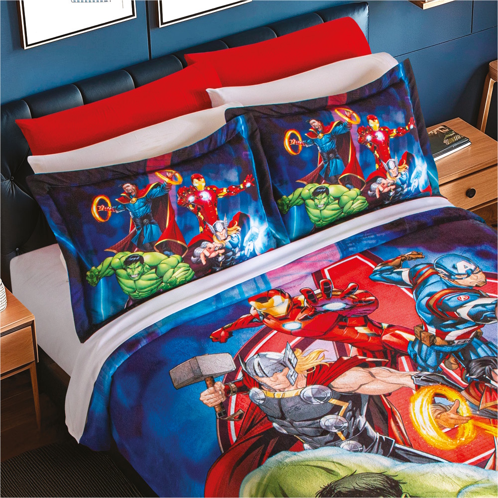 Foto 4 pulgar | Cobertor Ultrasuave Super Avengers Mat/in Concord