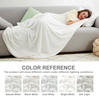 Foto 5 | Manta King Size Hansleep Blanca-Venta Internacional