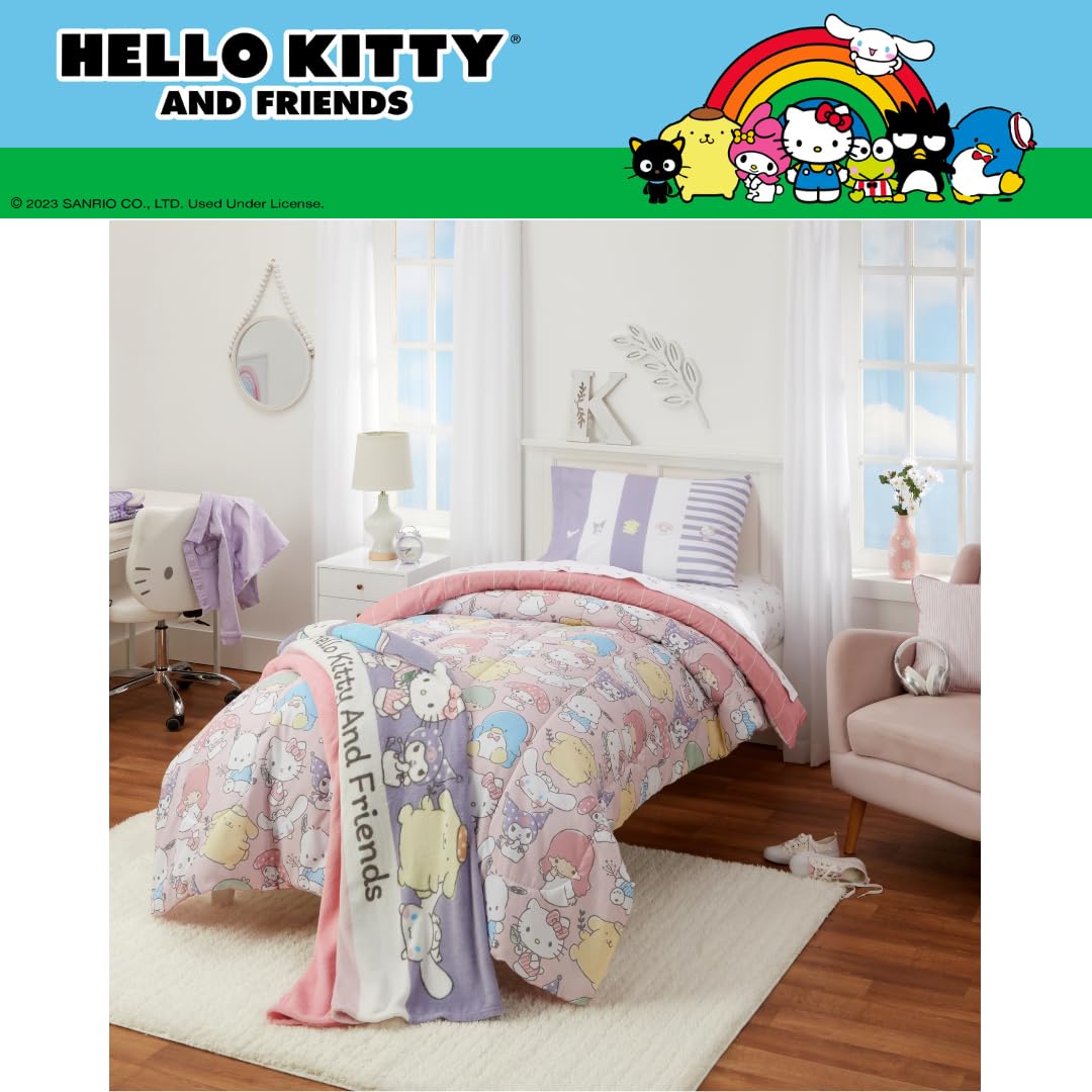 Foto 5 | Manta Franco Collectibles Hello Kitty & Friends 160 X 230 Cm - Venta Internacional.