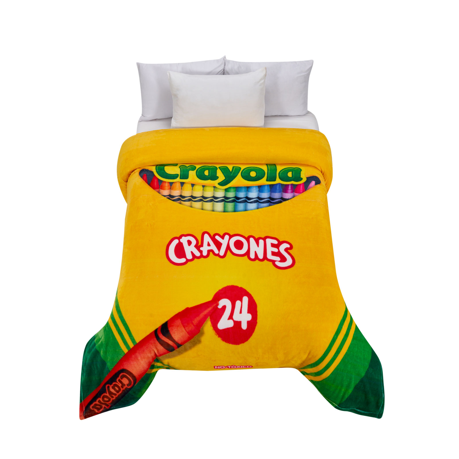 Foto 1 | Cobertor Serenity Matrimonial Crayola Pack