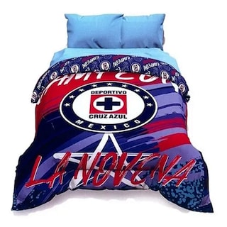 Foto 1 | Edredón Sustentable Cruz Azul Doble Vista