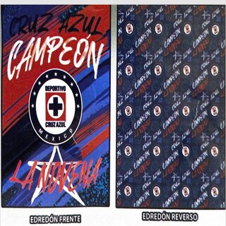 Foto 2 | Edredón Sustentable Cruz Azul Doble Vista