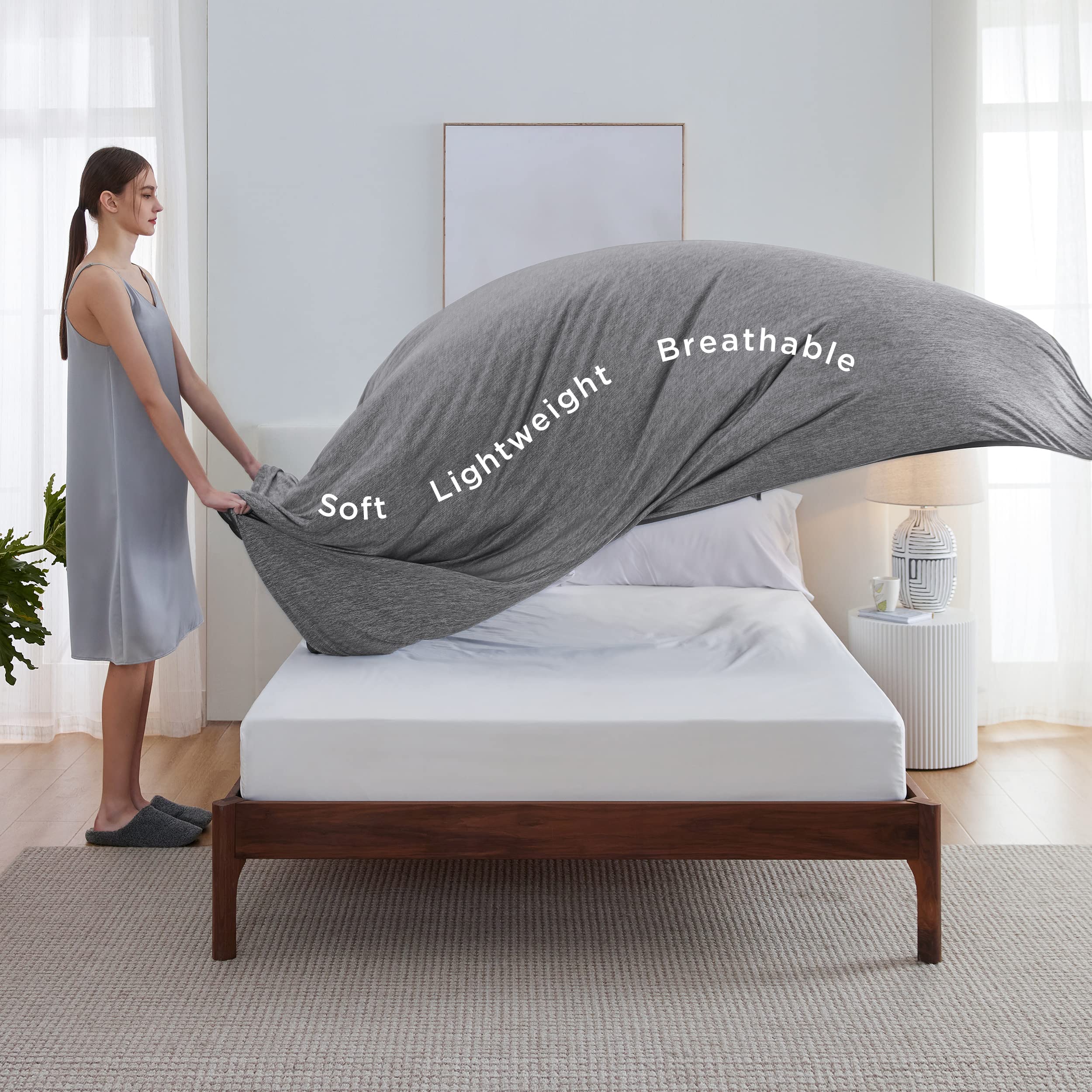 Foto 7 | Manta Refrescante Bedsure Tamaño Queen Para Personas Que Duermen En El Calor - Venta Internacional.