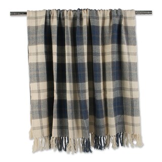 Foto 2 | Colcha Dii Farmhouse Tejida 100% Algodón, Azul Francés, 50 X 60 Cm - Venta Internacional.