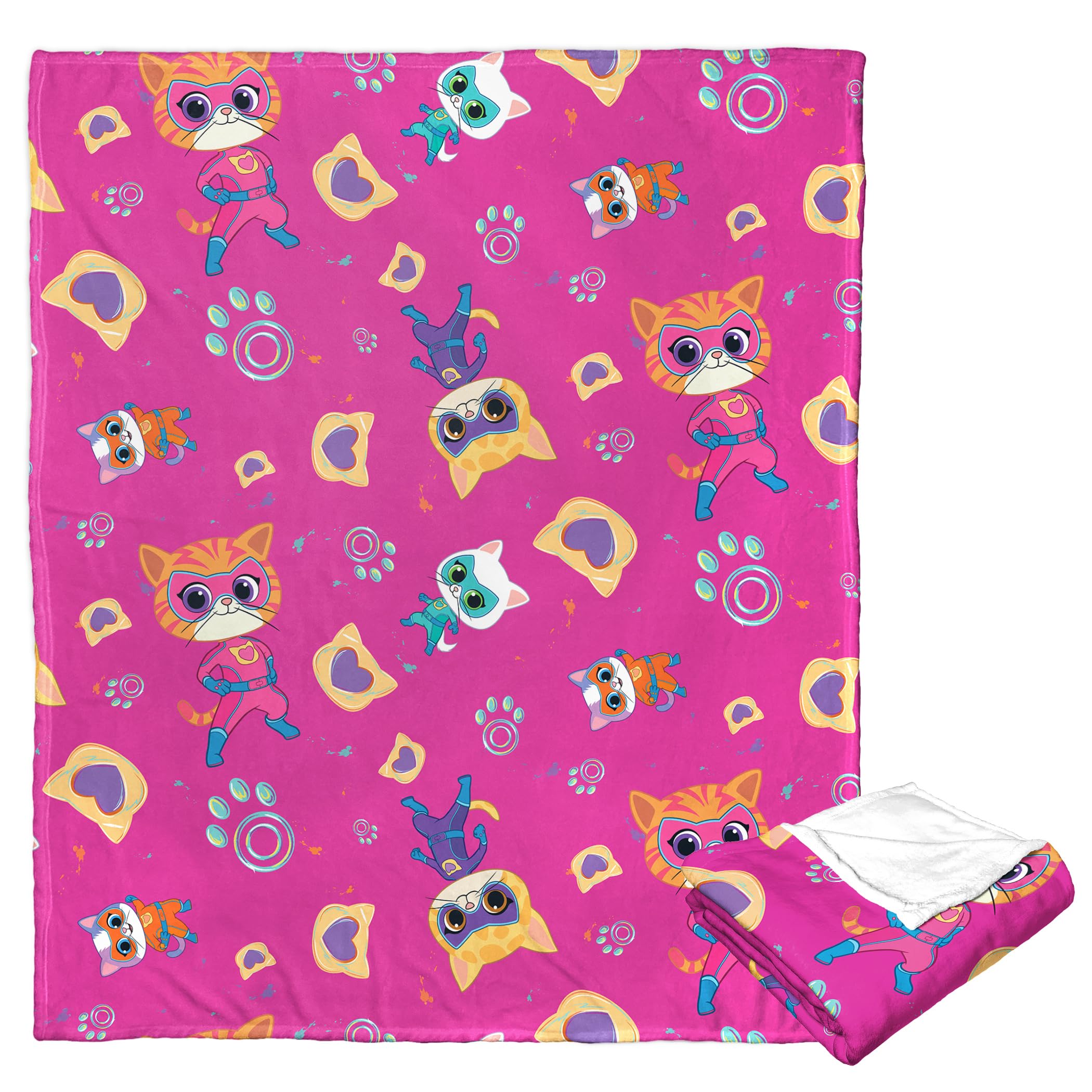 Foto 1 | Manta Northwest Superkitties Silk Touch De 50 X 60 Cm - Venta Internacional.