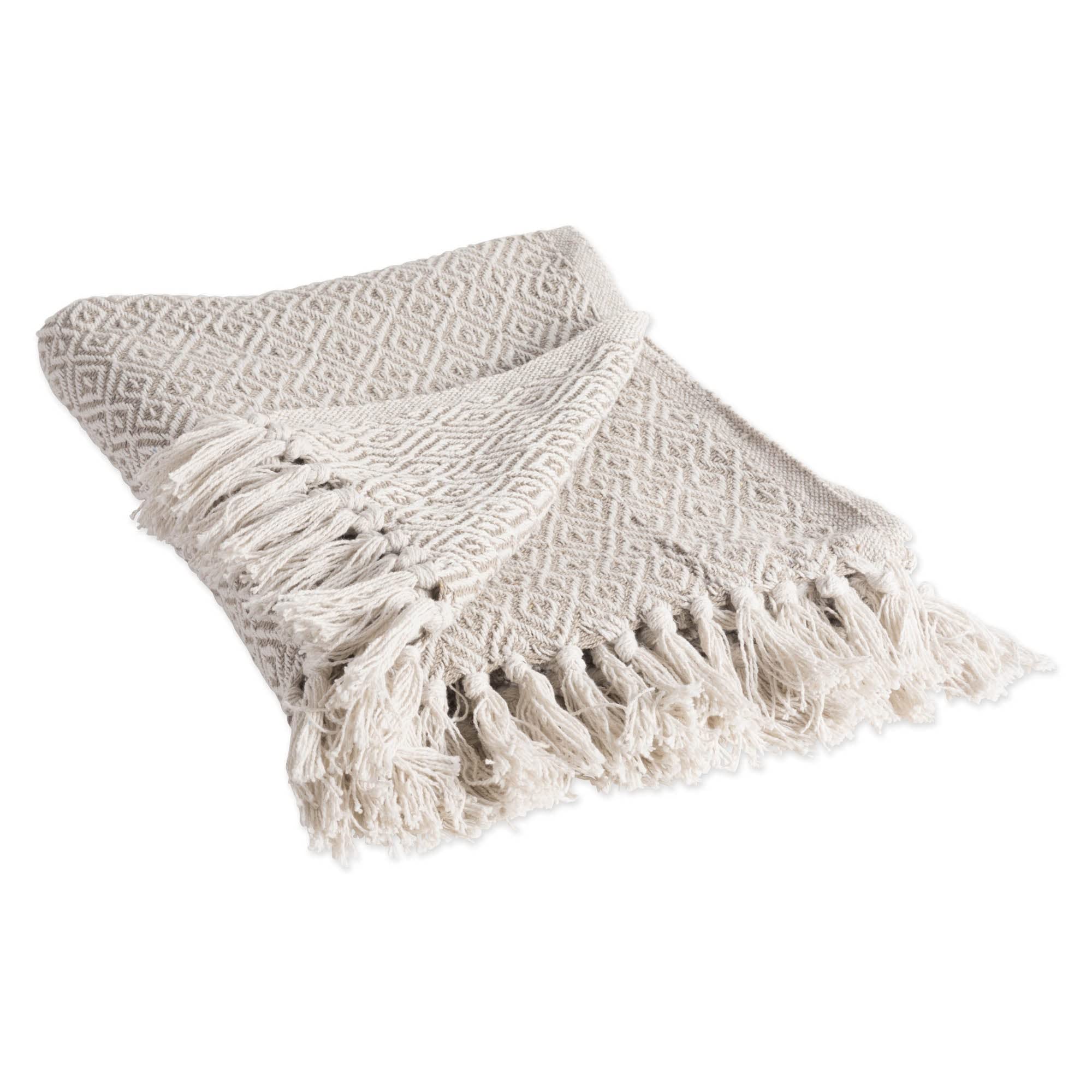 Foto 1 | Manta Dii Rustic Farmhouse Tejida Con Doble Diamante - Venta Internacional.