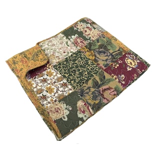 Foto 1 | Manta Acolchada Con Diseño De Retazos Greenland Home, Estilo Antiguo Y Elegante, 50 X 60 Cm - Venta Internacional.