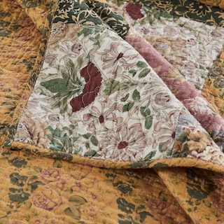 Foto 2 | Manta Acolchada Con Diseño De Retazos Greenland Home, Estilo Antiguo Y Elegante, 50 X 60 Cm - Venta Internacional.