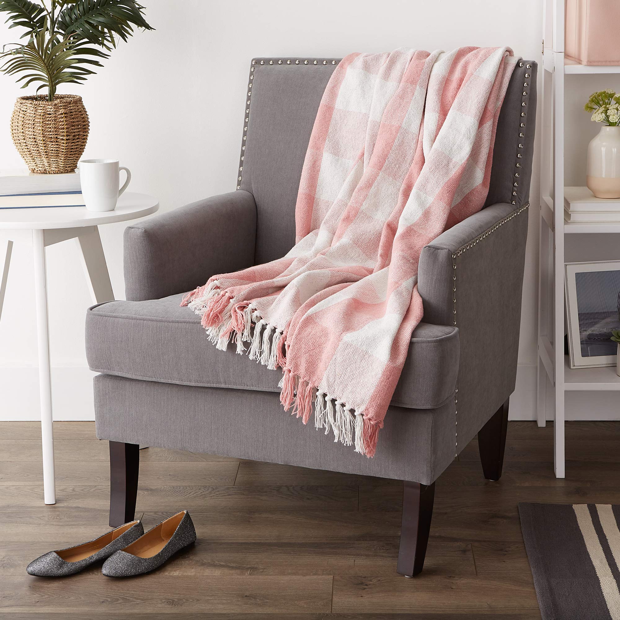 Foto 4 | Manta Dii Buffalo Check Rustic Farmhouse, 100% Algodón - Venta Internacional.