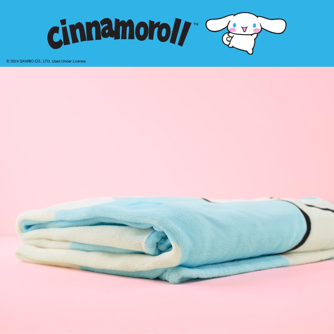 Foto 7 pulgar | Manta Franco Collectibles Cinnamoroll Supersuave De 160 X 230 Cm - Venta Internacional.