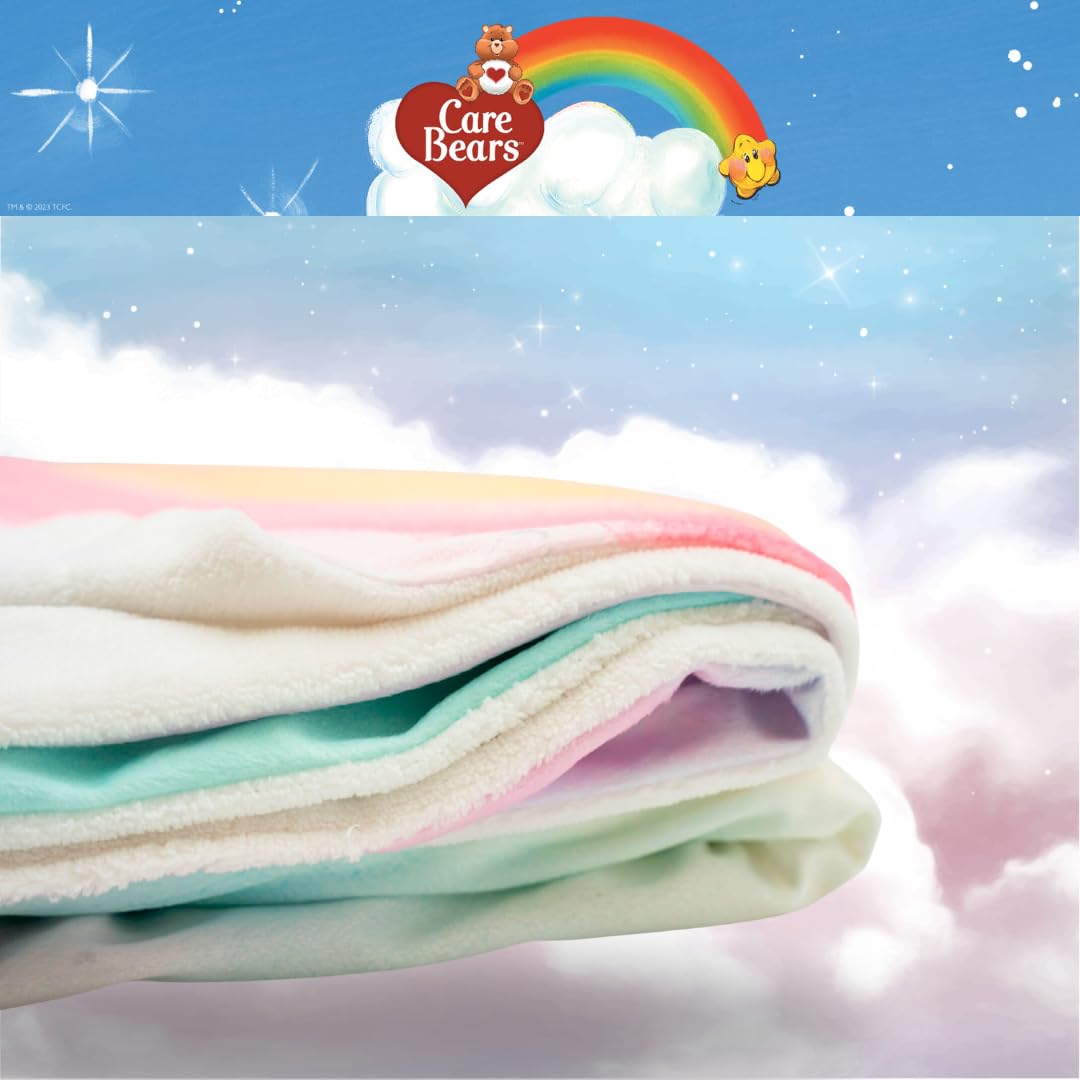 Foto 4 | Manta De Felpa Supersuave De Franco Collectibles Care Bears Para El Día De San Valentín En Forma De  - Venta Intern
