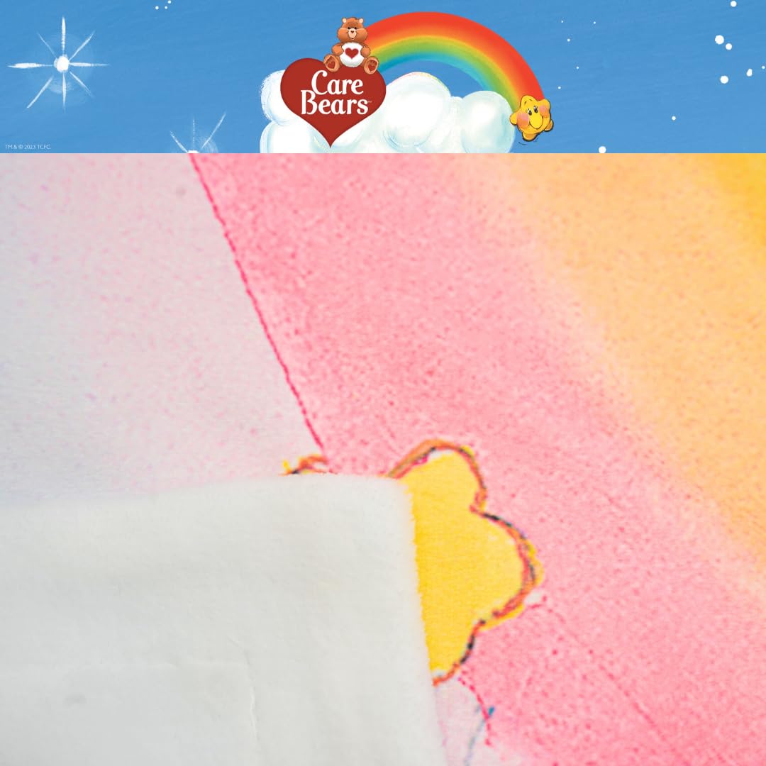 Foto 5 | Manta De Felpa Supersuave De Franco Collectibles Care Bears Para El Día De San Valentín En Forma De  - Venta Intern