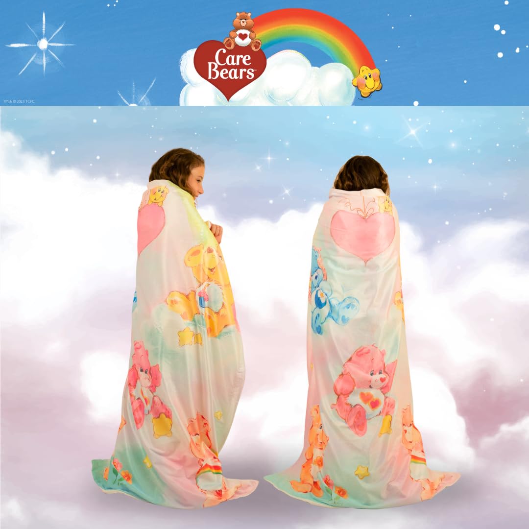 Foto 8 pulgar | Manta De Felpa Supersuave De Franco Collectibles Care Bears Para El Día De San Valentín En Forma De  - Venta Intern