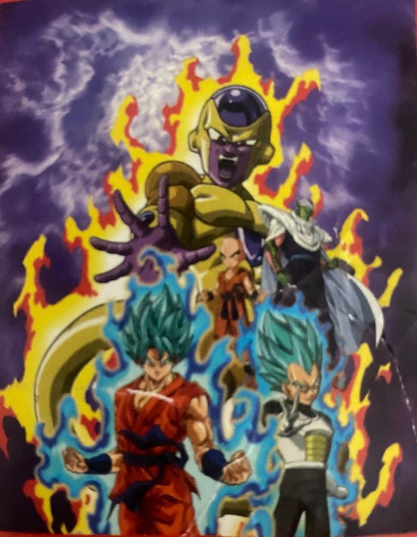 Foto 3 pulgar | Cobertor Matrimonial Dragon Ball