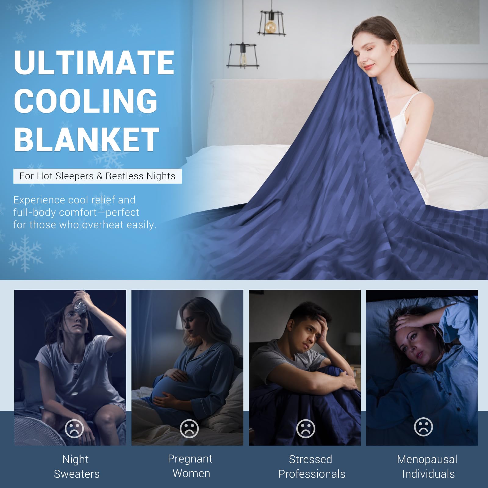 Foto 5 pulgar | Manta Refrescante Elegear Revolutionary King Size Arc-chill3.0 - Venta Internacional.