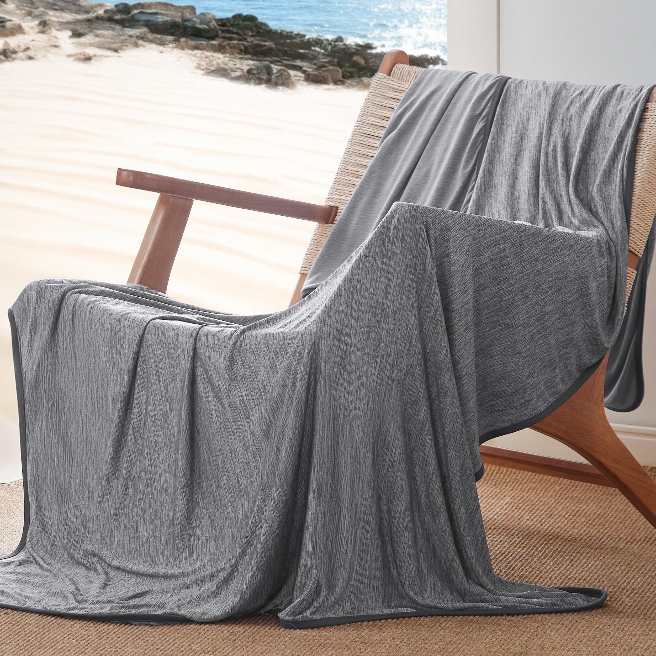 Foto 2 pulgar | Manta Refrescante Bedsure Summer Cold Manta 50 X 70 Cm - Venta Internacional.