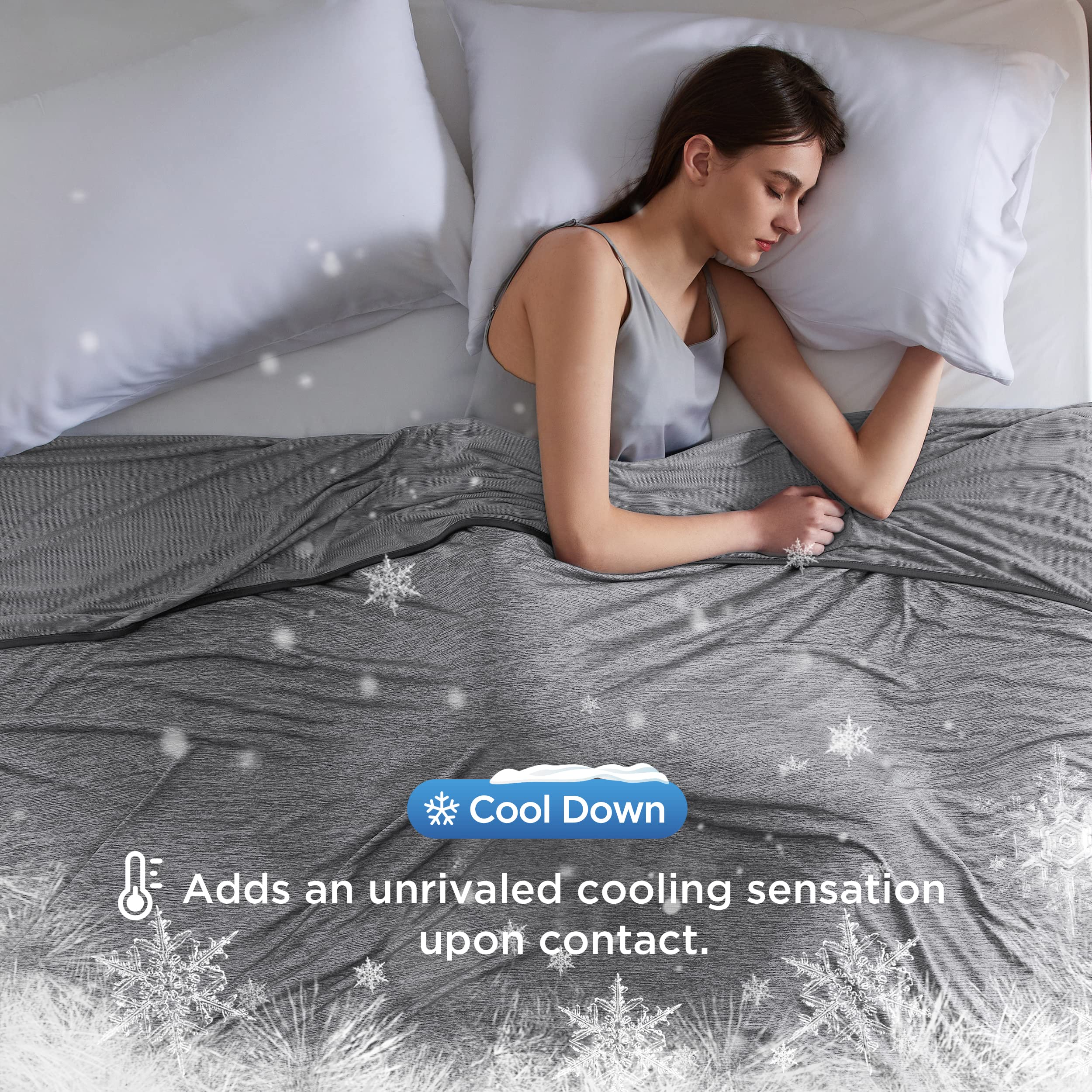 Foto 2 | Manta Refrescante Bedsure Summer Cold Manta 50 X 70 Cm - Venta Internacional.