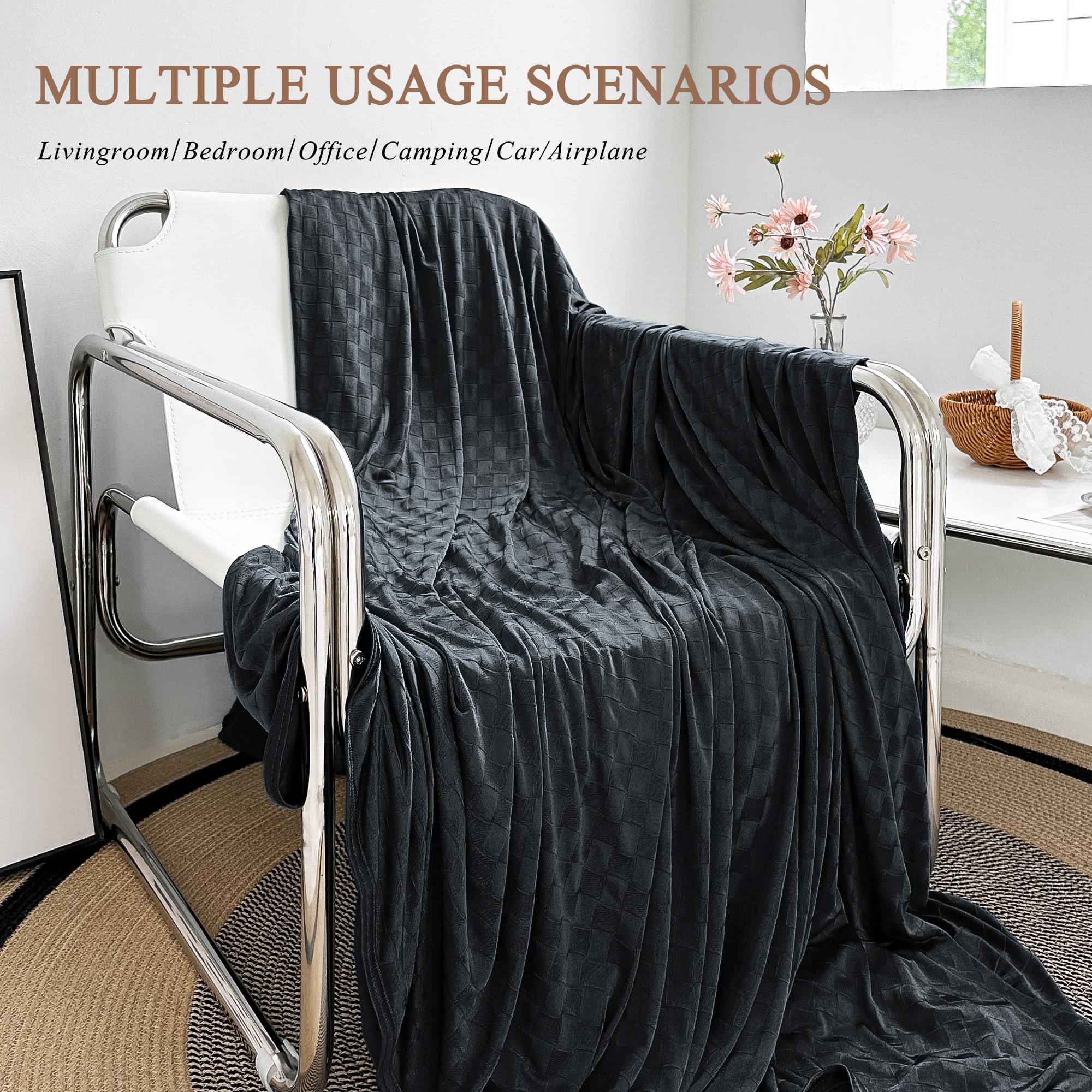 Foto 5 | Manta Refrescante Amyhomie De 90 X 90 Cm, Tamaño Queen, Fibra Arc-chill - Venta Internacional.