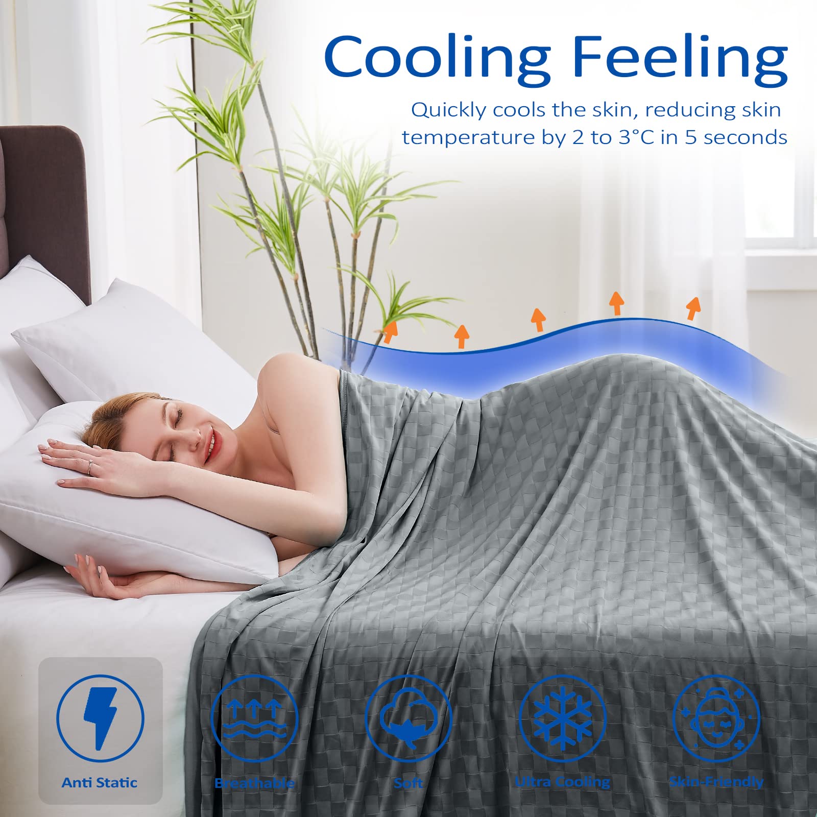 Foto 2 | Manta De Refrigeración Topcee Arc-chill Q-max>0.5 Cool Fiber 50x70 Cm - Venta Internacional.