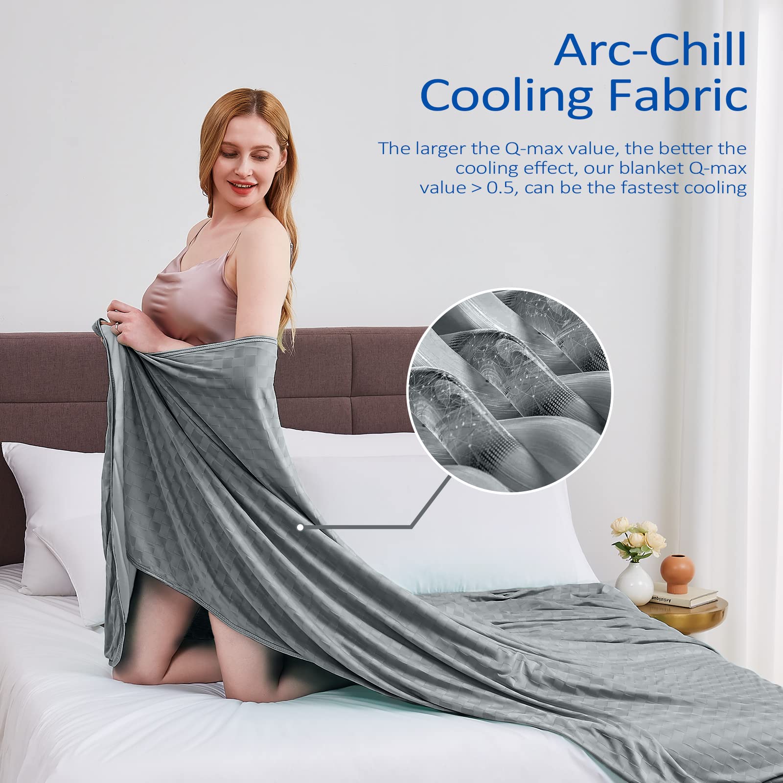 Foto 5 pulgar | Manta De Refrigeración Topcee Arc-chill Q-max>0.5 Cool Fiber 50x70 Cm - Venta Internacional.