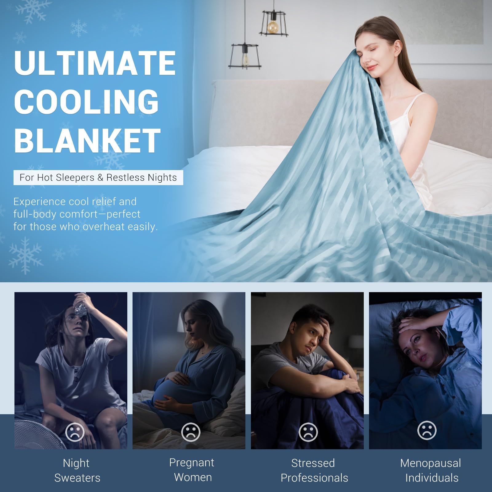 Foto 4 | Manta Refrescante Elegear Revolutionary Queen Size Arc-chill3.0 - Venta Internacional.