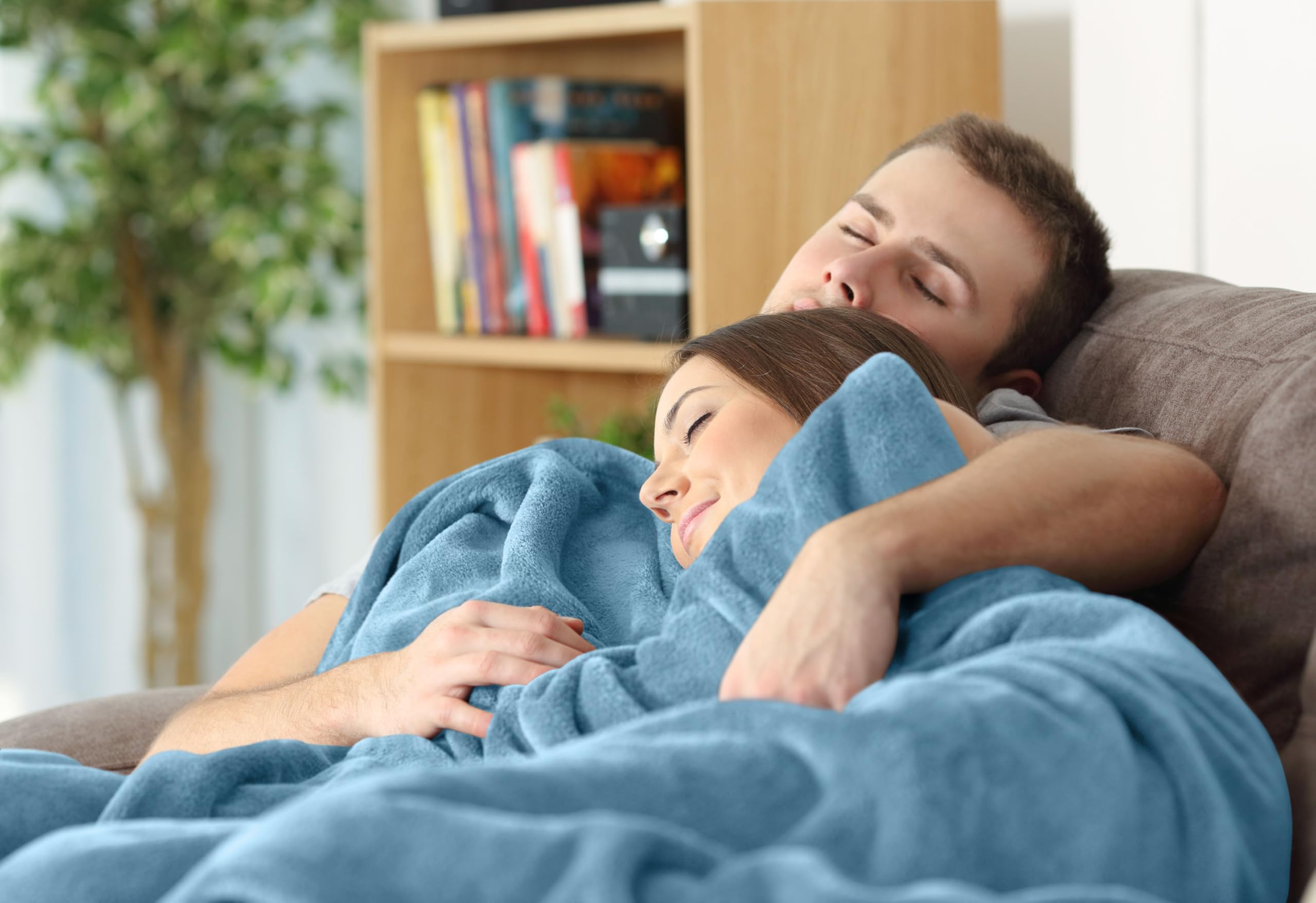 Foto 7 | Cama Polar Blanket Utopia, Tamaño Queen, Azul Lavado, 300 G/m² - Venta Internacional.
