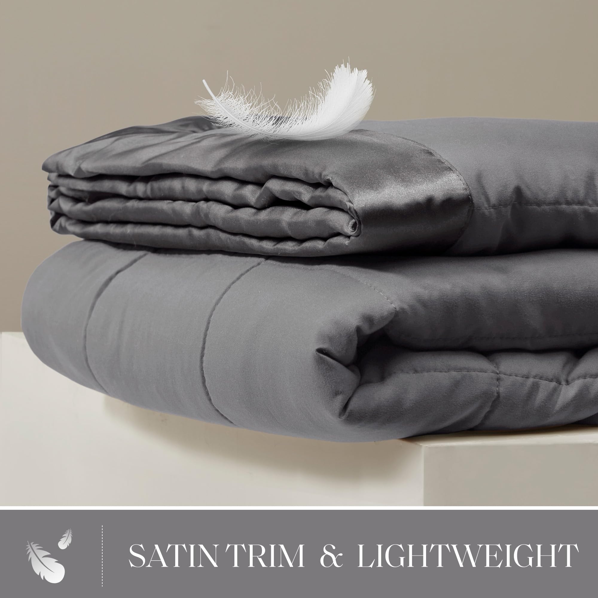 Foto 3 pulgar | Manta Madison Park Windom Down Alternative King Charcoal - Venta Internacional.