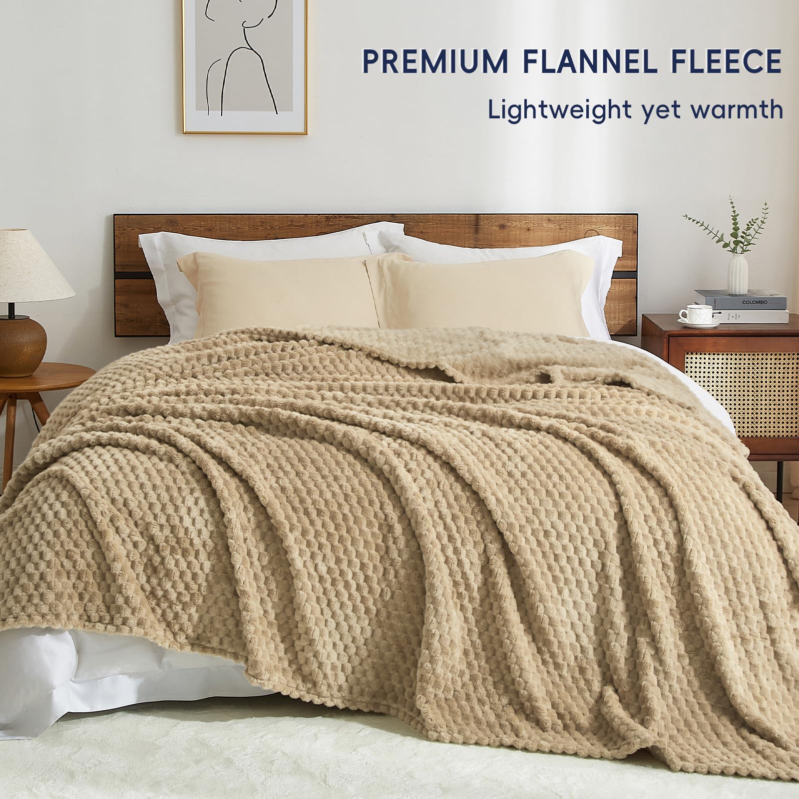 Foto 4 | Manta Polar PHF de Franela King Size - Venta Internacional