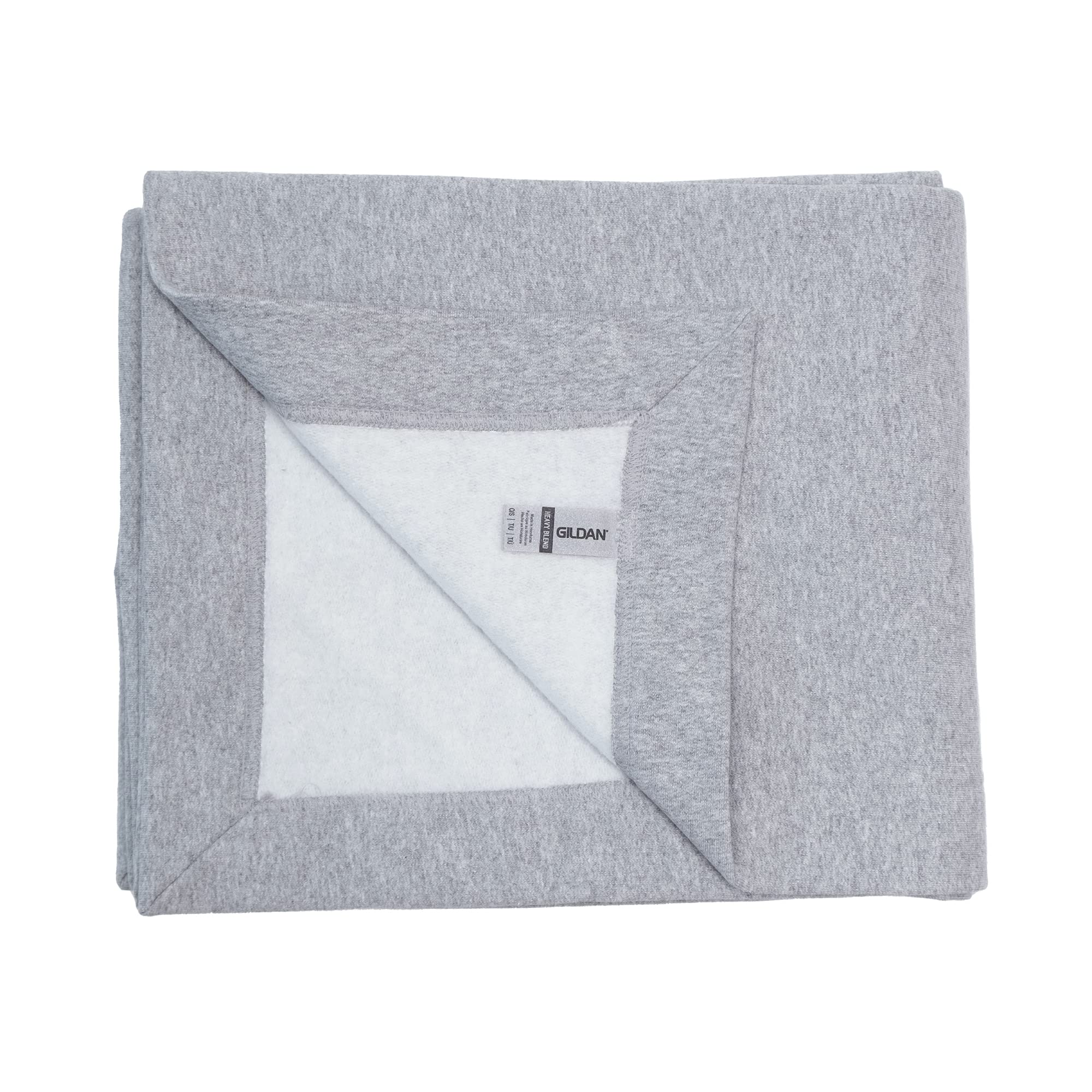 Foto 4 pulgar | Manta Polar Gildan Gris - Venta Internacional