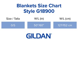 Foto 4 | Manta Polar Gildan Gris - Venta Internacional