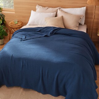 Foto 1 | Manta Bedsure King Azul - Venta Internacional